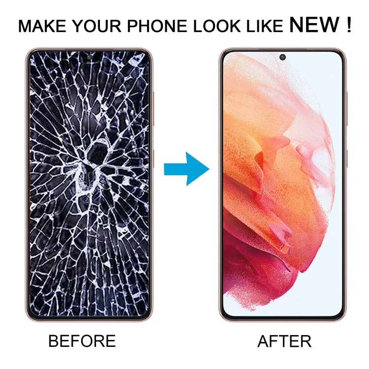 For Samsung Galaxy S21 5G SM-G991 TFT LCD Screen Digitizer Full Assembly with Frame (Silver) - free shipping - PMc TechLife - Order now!