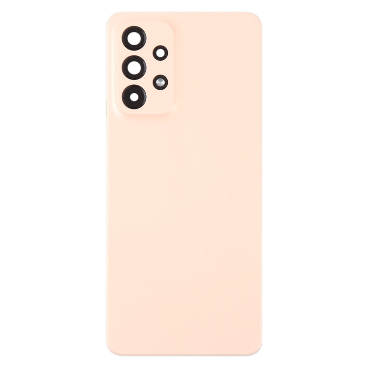 For Samsung Galaxy A33 5G SM-A336B Original Battery Back Cover with Camera Lens Cover(Pink) - free shipping - PMc TechLife - Order now!
