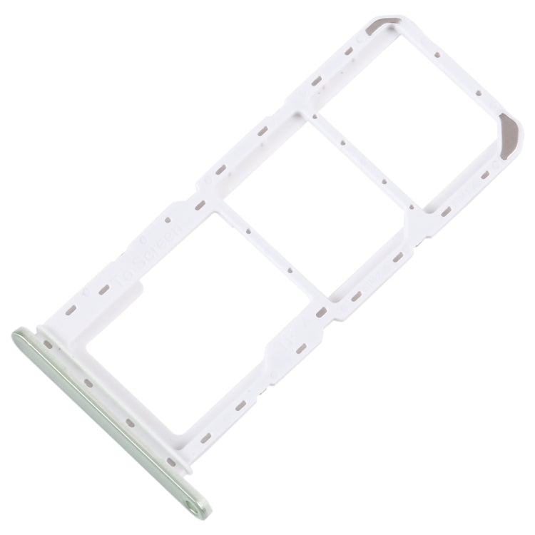 For Samsung Galaxy A14 4G SM-A145P Original SIM Card Tray + SIM Card Tray + Micro SD Card Tray (Green) - free shipping - PMc TechLife - Order now!