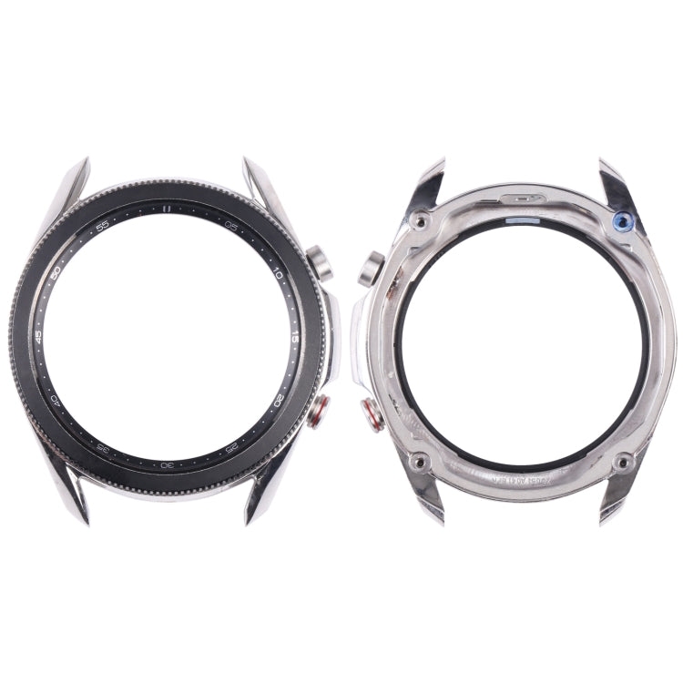 Original LCD Screen Frame Bezel Plate For Samsung Galaxy Watch 3 45mm SM-R840 (Silver) - free shipping - PMc TechLife - Order now!