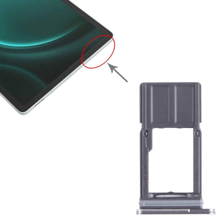 Micro SD Card Tray for Samsung Galaxy Tab S9 FE SM-X510 WiFi Edition (Grey) - free shipping - PMc TechLife - Order now!