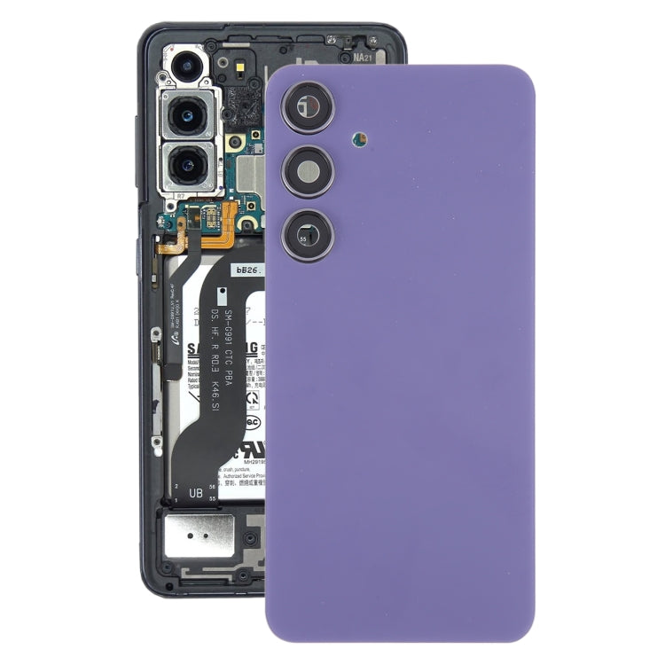 For Samsung Galaxy S24+ SM-S926B OEM Battery Back Cover with Camera Lens Cover(Purple) - free shipping - PMc TechLife - Order now!