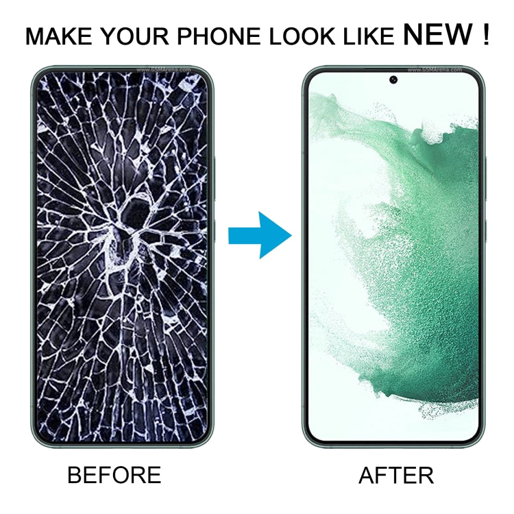 For Samsung Galaxy S22+ 5G SM-S906B Original LCD Screen Digitizer Full Assembly with Frame (White) - free shipping - PMc TechLife - Order now!