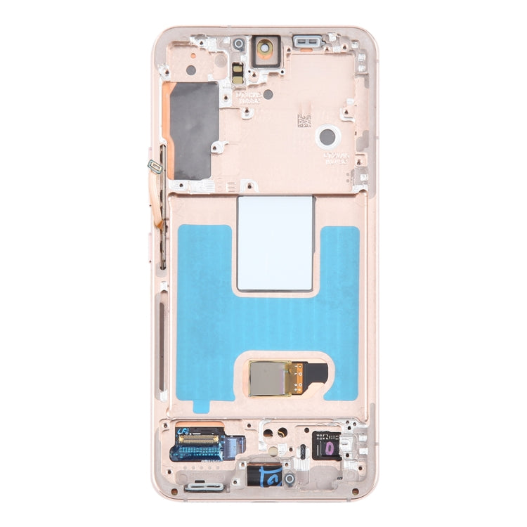 For Samsung Galaxy S22 5G SM-S901B Original LCD Screen Digitizer Full Assembly with Frame (Gold) - free shipping - PMc TechLife - Order now!