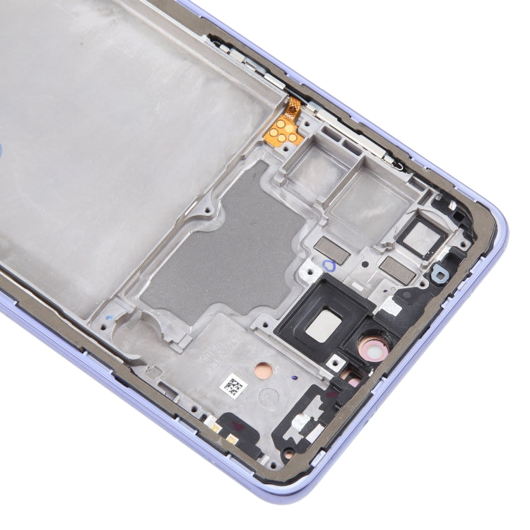 For Samsung Galaxy A72 4G SM-A725 6.43 inch OLED LCD Screen Digitizer Full Assembly with Frame (Purple) - free shipping - PMc TechLife - Order now!