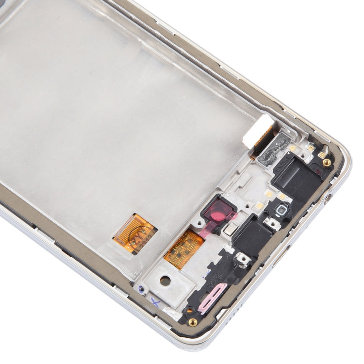 For Samsung Galaxy A72 4G SM-A725 6.43 inch OLED LCD Screen Digitizer Full Assembly with Frame (White) - free shipping - PMc TechLife - Order now!
