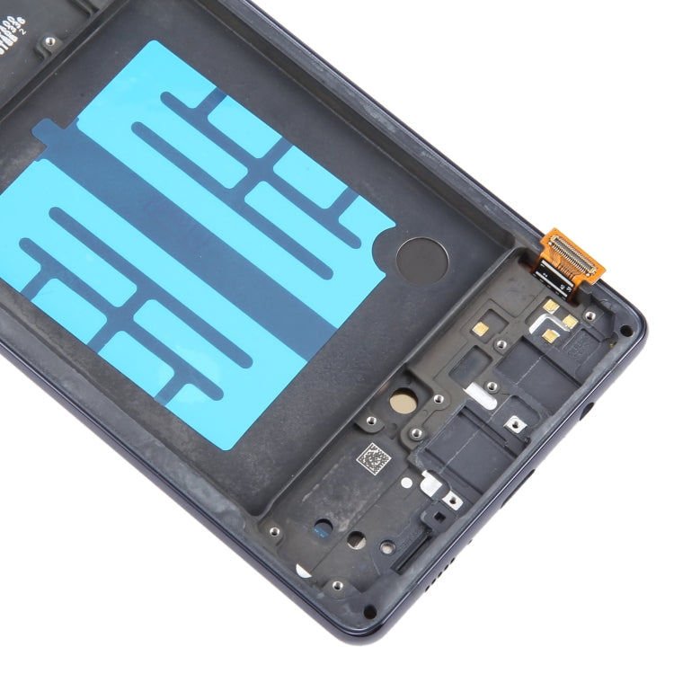 For Samsung Galaxy A71 5G SM-A716B 6.43 inch OLED LCD Screen Digitizer Full Assembly with Frame (Black) - free shipping - PMc TechLife - Order now!
