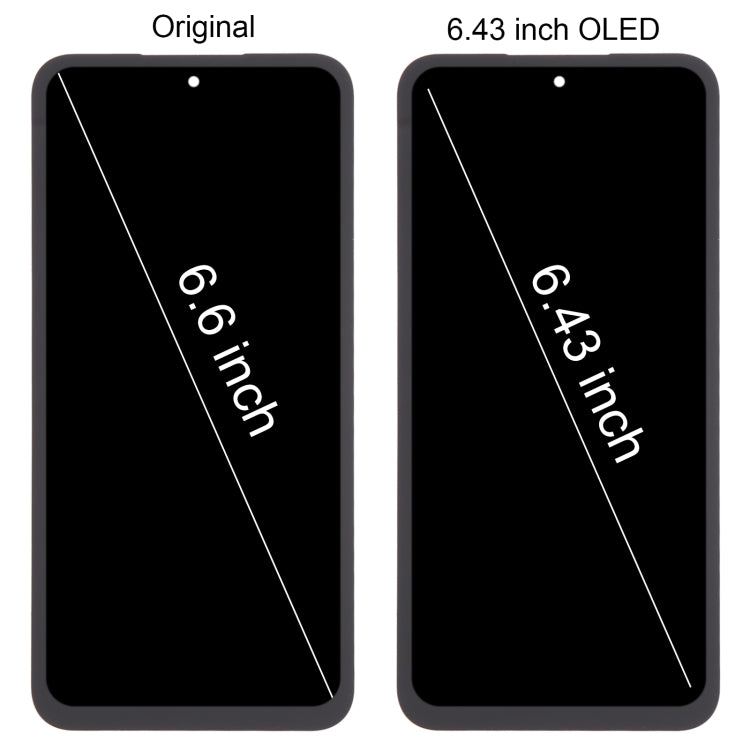 For Samsung Galaxy A55 SM-A556B 6.43 inch OLED LCD Screen Digitizer Full Assembly - free shipping - PMc TechLife - Order now!