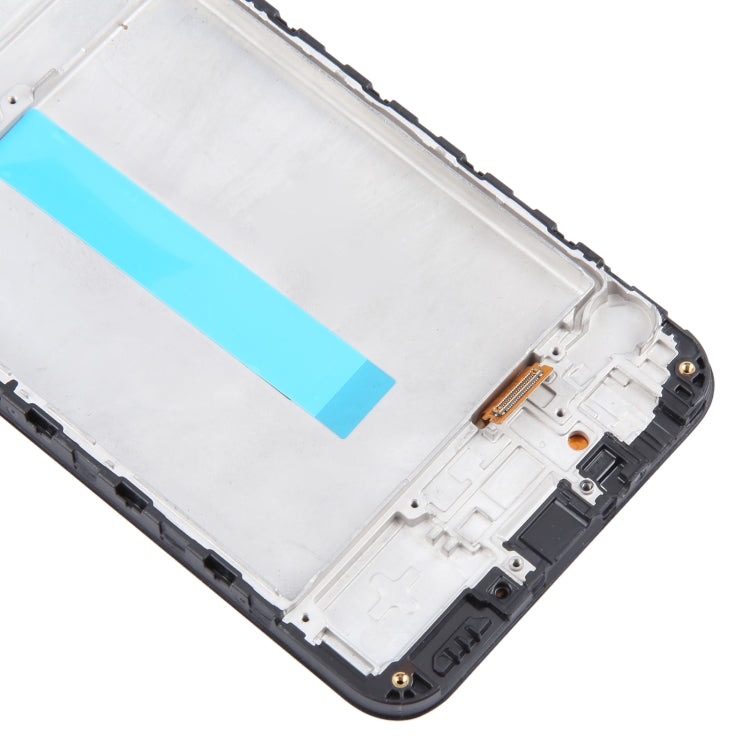 For Samsung Galaxy A25 SM-A256B 6.36 inch OLED LCD Screen Digitizer Full Assembly with Frame (Black) - free shipping - PMc TechLife - Order now!