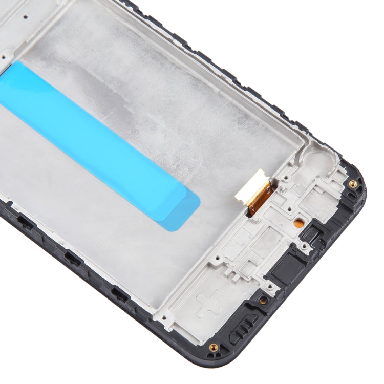 For Samsung Galaxy A25 SM-A256B 6.43 inch OLED LCD Screen Digitizer Full Assembly with Frame (Black) - free shipping - PMc TechLife - Order now!