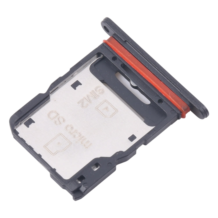 For Samsung Galaxy M55 SM-M556B Original SIM Card Tray + SIM Card Tray / Micro SD Card Tray (Black) - free shipping - PMc TechLife - Order now!