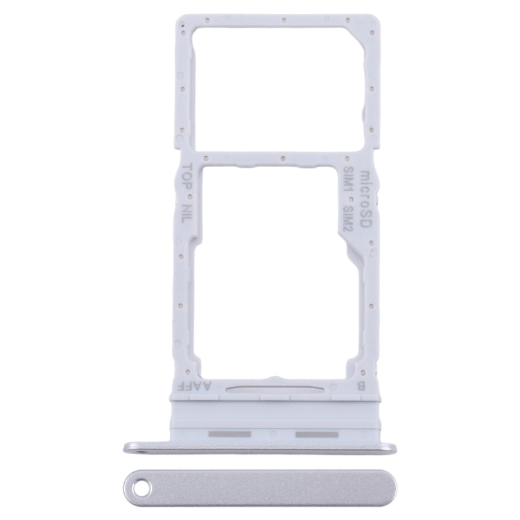 For Samsung Galaxy A16 5G SM-A166B Original SIM + SIM / Micro SD Card Tray (Silver) - free shipping - PMc TechLife - Order now!