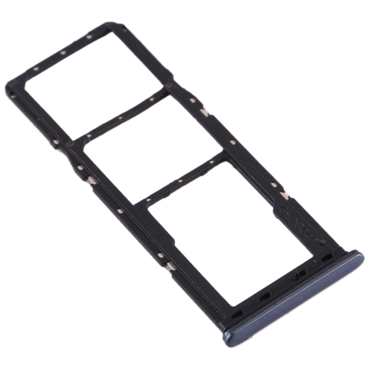 For Galaxy A70 SIM Card Tray + SIM Card Tray + Micro SD Card Tray (Black) - free shipping - PMc TechLife - Order now!