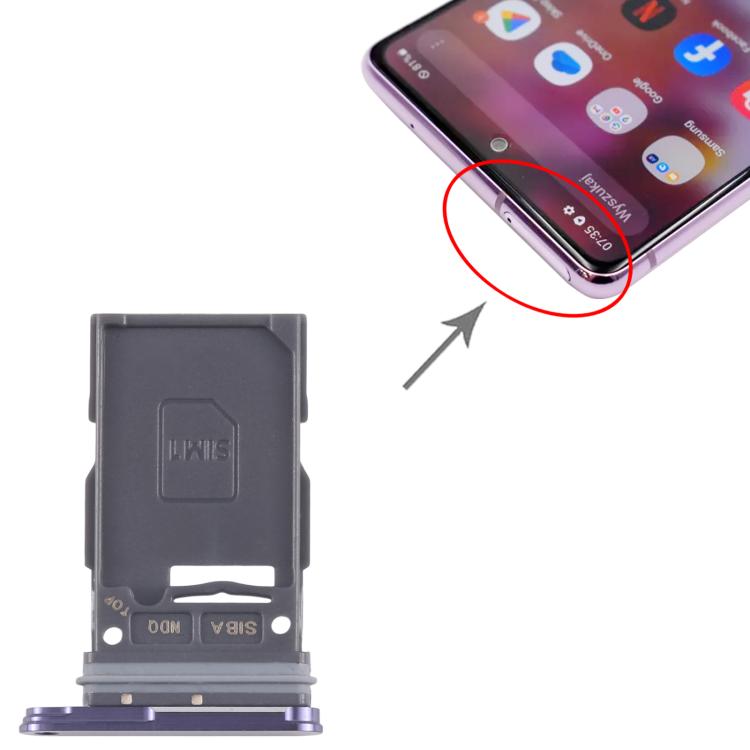 For Samsung Galaxy S24 SM-S921B Original SIM Card Tray (Purple) - free shipping - PMc TechLife - Order now!