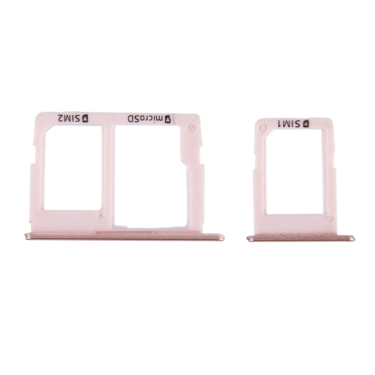 For Galaxy J5 Prime / G570 & J7 Prime / G610 SIM Card Tray + Micro SD & SIM Card Tray (Rose Gold) - free shipping - PMc TechLife - Order now!