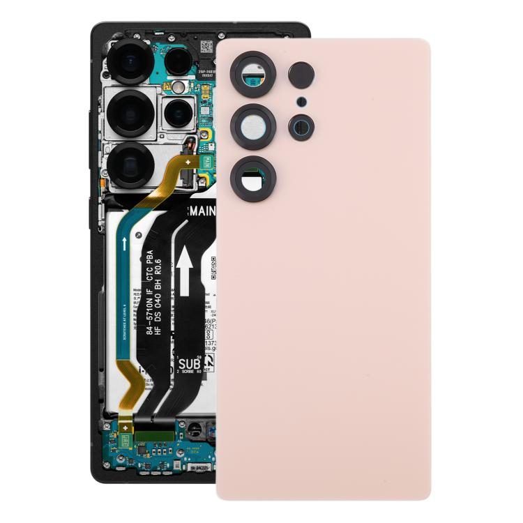 For Samsung Galaxy S25 Ultra SM-S938 OEM Battery Back Cover with Camera Lens Cover(Gold) - free shipping - PMc TechLife - Order now!