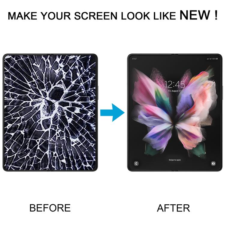 For Samsung Galaxy Z Fold3 SM-F926B Original Main LCD Screen Digitizer Full Assembly with Frame (Black) - free shipping - PMC TechLife - Order now!