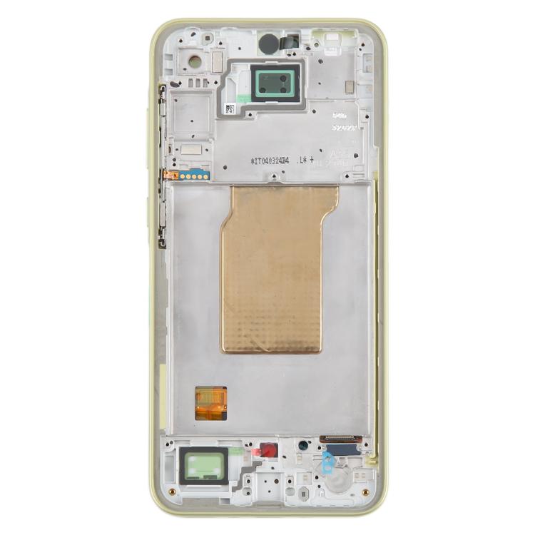 For Samsung Galaxy A35 SM-A356B Original LCD Screen Digitizer Full Assembly with Frame (Light Green) - free shipping - PMc TechLife - Order now!