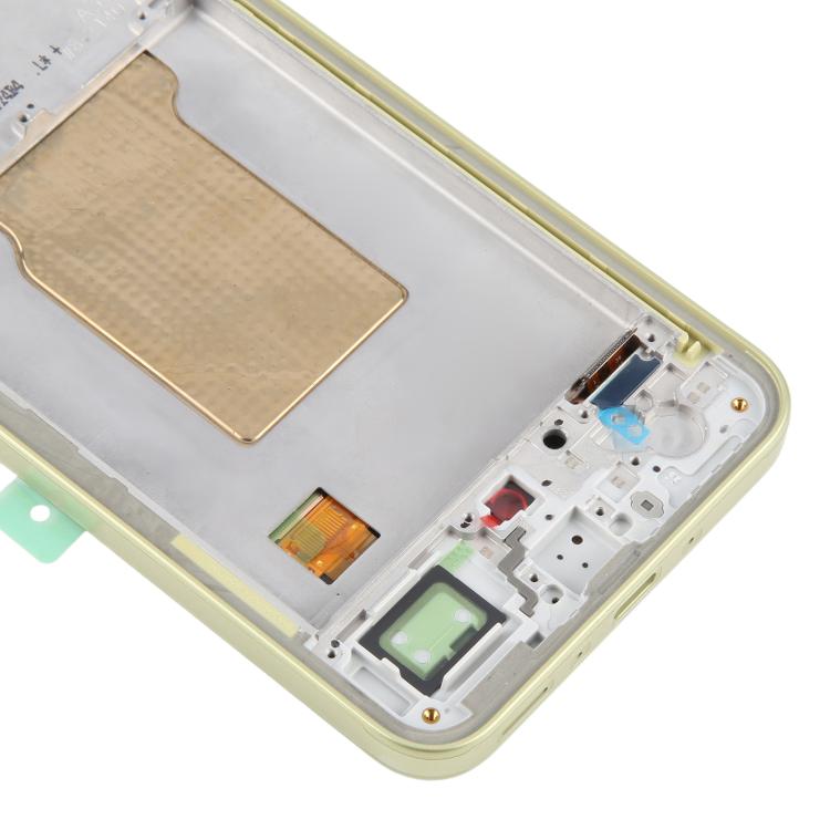 For Samsung Galaxy A35 SM-A356B Original LCD Screen Digitizer Full Assembly with Frame (Light Green) - free shipping - PMc TechLife - Order now!
