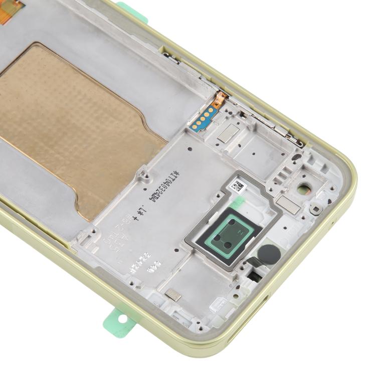 For Samsung Galaxy A35 SM-A356B Original LCD Screen Digitizer Full Assembly with Frame (Light Green) - free shipping - PMc TechLife - Order now!
