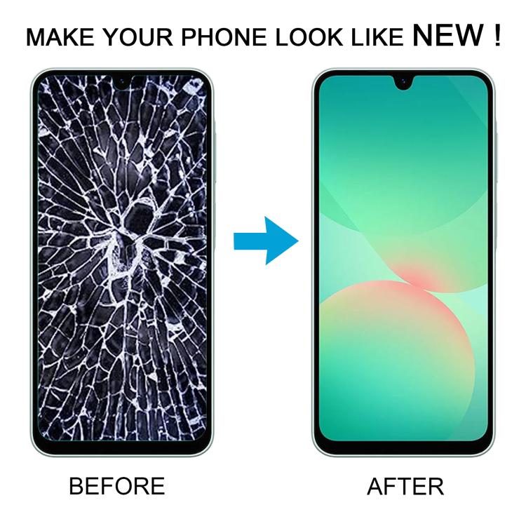 For Samsung Galaxy A26 SM-A266B 6.66 inch OLED LCD Screen Digitizer Full Assembly with Frame (White) - free shipping - PMc TechLife - Order now!