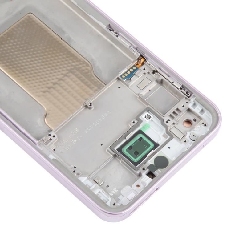 For Samsung Galaxy A35 SM-A356B OLED LCD Screen Digitizer Full Assembly with Frame (Pink) - free shipping - PMc TechLife - Order now!