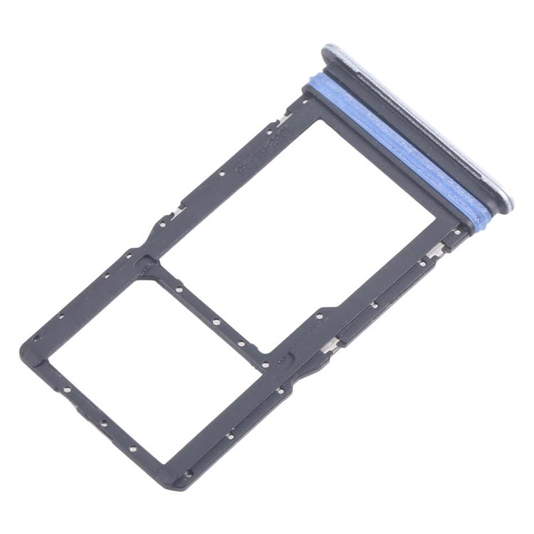 For Samsung Galaxy A06 5G SM-A066B Original SIM + SIM / Micro SD Card Tray (Silver) - free shipping - PMC TechLife - Order now!