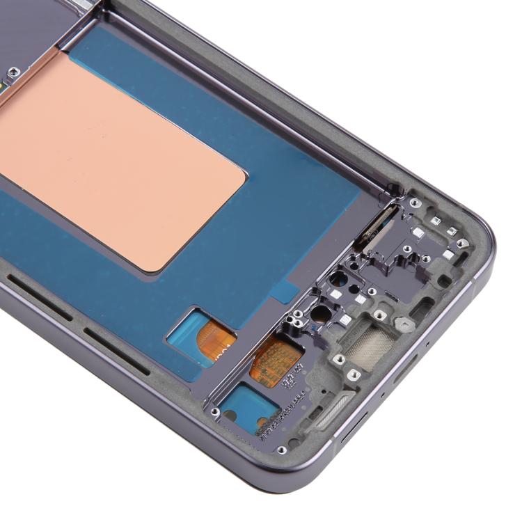 For Samsung Galaxy S24 FE SM-S721B OLED LCD Screen Digitizer Full Assembly with Frame (Black) - free shipping - PMC TechLife - Order now!