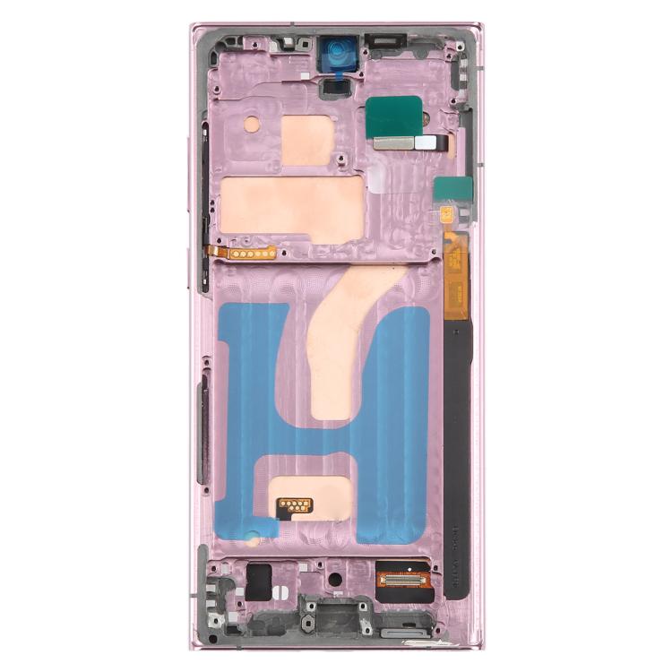 For Samsung Galaxy S22 Ultra SM-S908B 6.72 inch TFT LCD Screen Digitizer Full Assembly with Frame, Not Supporting Fingerprint Identification (Purple) - free shipping - PMC TechLife - Order now!