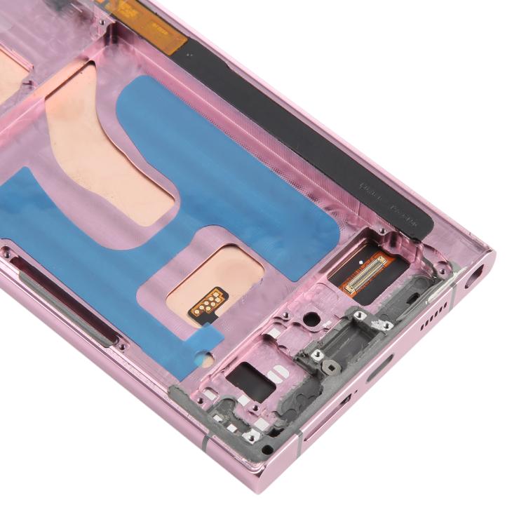 For Samsung Galaxy S22 Ultra SM-S908B 6.72 inch TFT LCD Screen Digitizer Full Assembly with Frame, Not Supporting Fingerprint Identification (Purple) - free shipping - PMC TechLife - Order now!