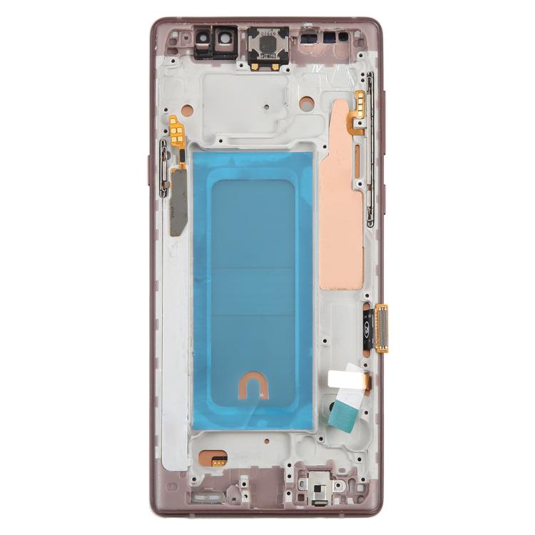 For Samsung Galaxy Note9 SM-N960F 6.33 inch TFT LCD Screen Digitizer Full Assembly with Frame (Gold) - free shipping - PMC TechLife - Order now!
