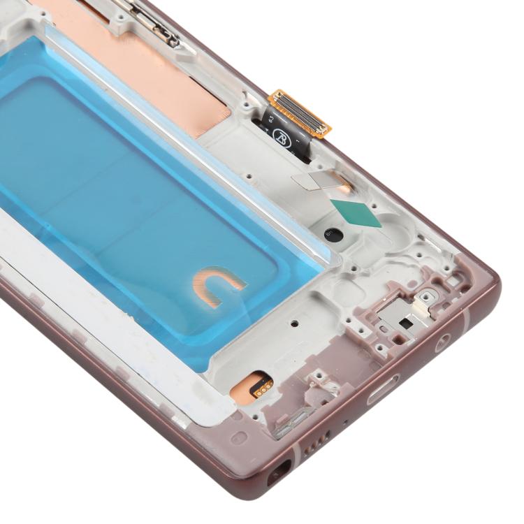 For Samsung Galaxy Note9 SM-N960F 6.33 inch TFT LCD Screen Digitizer Full Assembly with Frame (Gold) - free shipping - PMC TechLife - Order now!