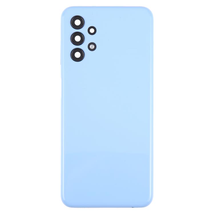 For Samsung Galaxy A13 SM-A135F Back Cover with Camera Lens Cover(Blue) - free shipping - PMC TechLife - Order now!