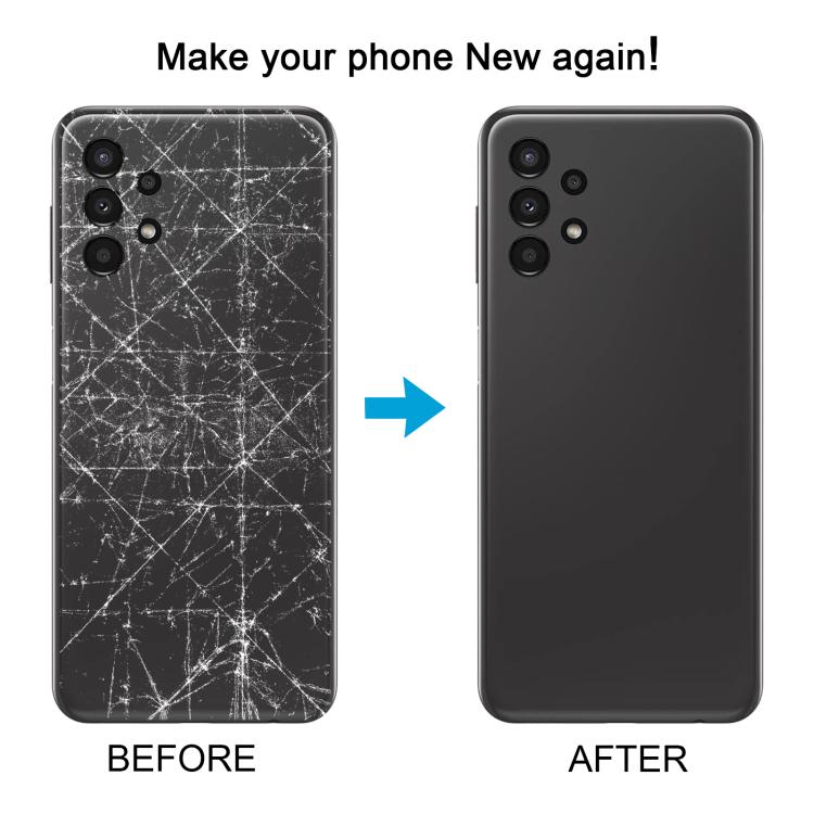 For Samsung Galaxy A13 SM-A135F Back Cover with Camera Lens Cover(Blue) - free shipping - PMC TechLife - Order now!