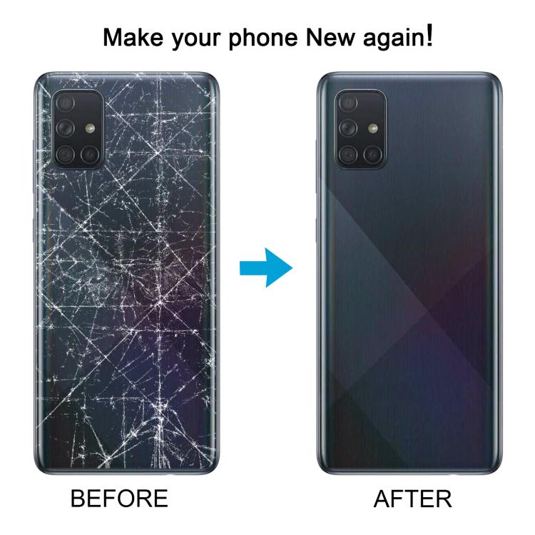 For Samsung Galaxy A71 4G SM-A715F Back Cover(Black) - free shipping - PMC TechLife - Order now!