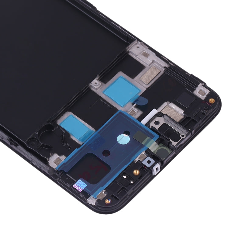 For Galaxy A20 SM-A205F/DS, A205FN, A205GN/DS, A205YN, A205G/DS Front Housing LCD Frame Bezel Plate (Black) - free shipping - PMc TechLife - Order now!