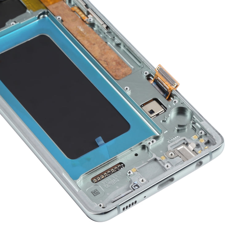 Original Super AMOLED LCD Screen for Samsung Galaxy S10+ Digitizer Full Assembly with Frame (Green) - free shipping - PMc TechLife - Order now!