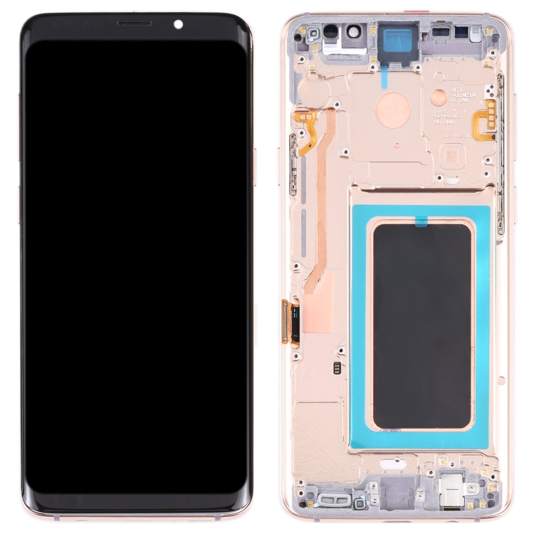 Super AMOLED LCD Screen for Galaxy S9+ / G965F / G965F / DS / G965U / G965W / G9650 Digitizer Full Assembly with Frame (Gold) - free shipping - PMc TechLife - Order now!