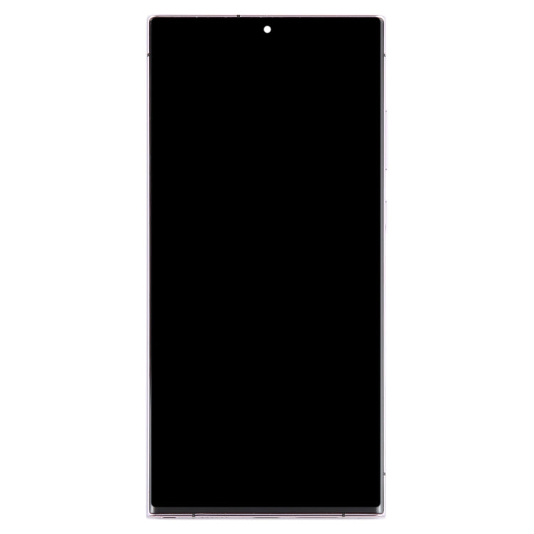 For Samsung Galaxy S23 Ultra SM-S918U US Edition Original LCD Screen Digitizer Full Assembly with Frame (Purple) - free shipping - PMC TechLife - Order now!