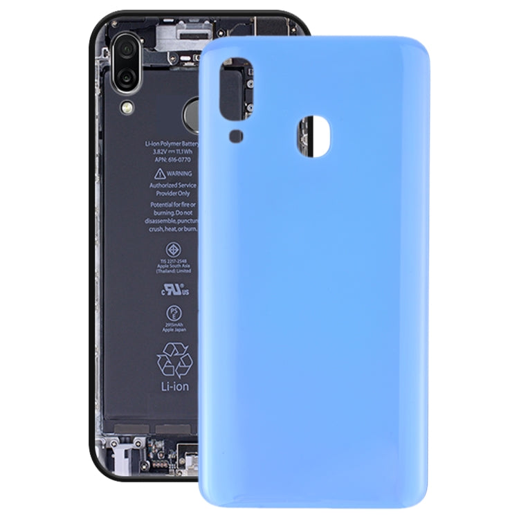 For Galaxy A20 SM-A205F/DS Battery Back Cover (Blue) - free shipping - PMC TechLife - Order now!