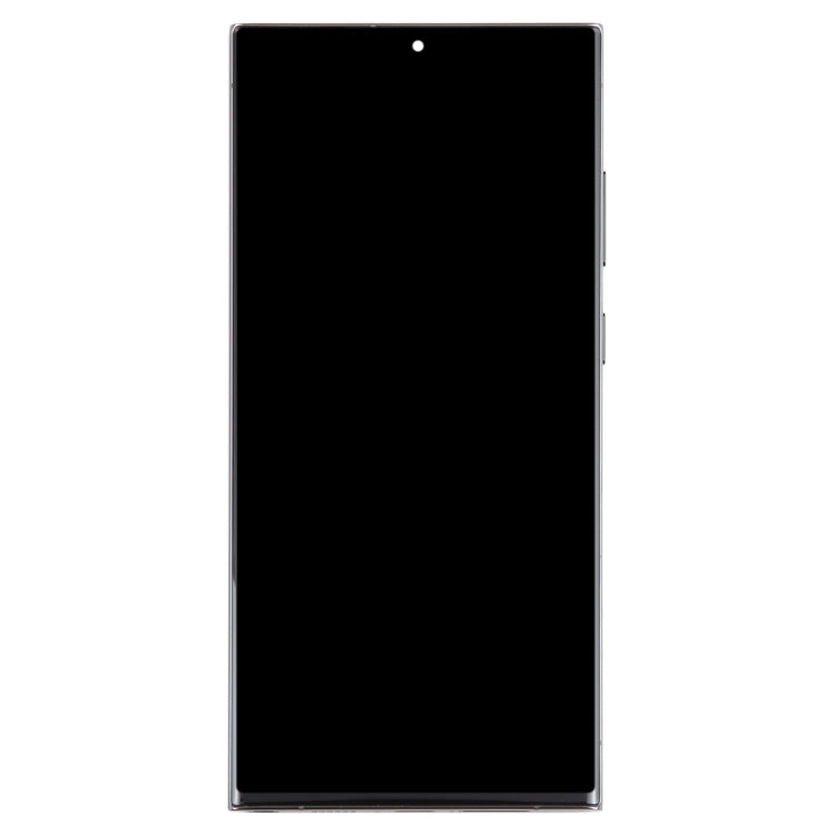 For Samsung Galaxy S23 Ultra SM-S918B EU Edition Original LCD Screen Digitizer Full Assembly with Frame (Green) - free shipping - PMC TechLife - Order now!
