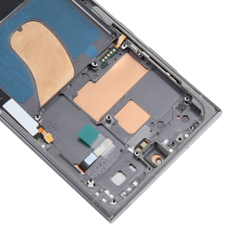 For Samsung Galaxy S23 Ultra SM-S918B EU Edition Original LCD Screen Digitizer Full Assembly with Frame (Green) - free shipping - PMC TechLife - Order now!
