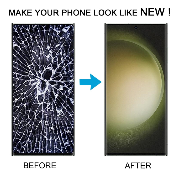 For Samsung Galaxy S23 Ultra 5G SM-S918B EU Edition 6.78 inch OLED LCD Screen Digitizer Full Assembly with Frame (Green) - free shipping - PMc TechLife - Order now!