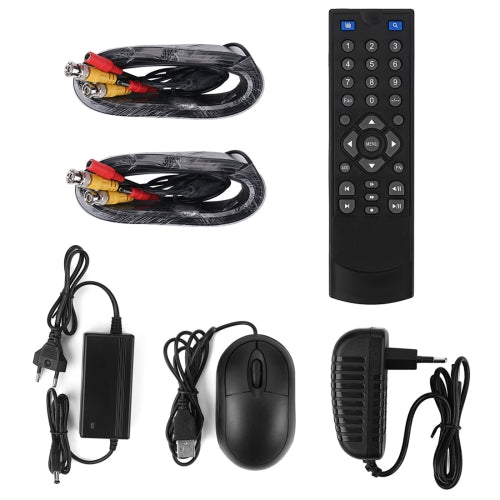 A2B5 720P 1.0 Mega Pixel 2 x Bullet AHD Cameras AHD DVR Kit, Support Night Vision / Motion Detection, IR Distance: 20m(Black) - Video Recorder Kit by PMc TechLife | Online Shopping South Africa | PMc TechLife | Buy Now Pay Later Mobicred