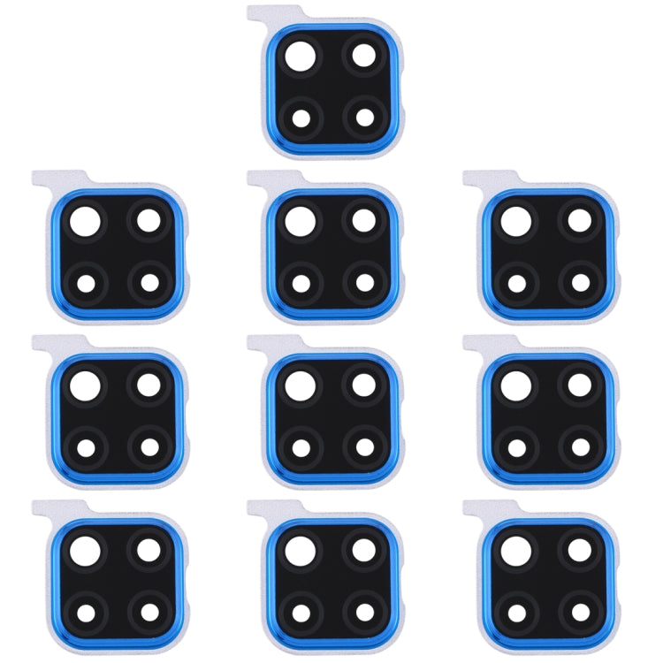 For Huawei Nova 5i Pro  10pcs Camera Lens Cover (Blue) - free shipping - PMC TechLife - Order now!