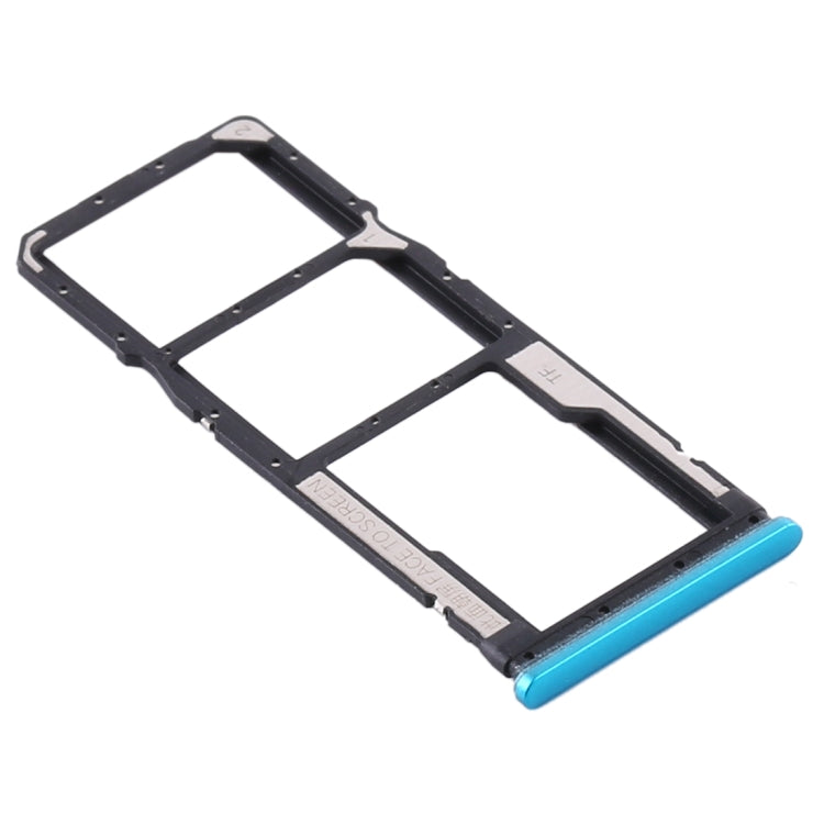 SIM Card Tray + SIM Card Tray + Micro SD Card Tray for Xiaomi Redmi Note 9S / Redmi Note 9 Pro Max / Redmi Note 9 Pro India / Note 10 Lite(Green) - Card Tray by PMc TechLife | Online Shopping South Africa | PMc TechLife | Buy Now Pay Later Mobicred