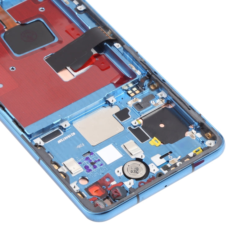 Original OLED LCD Screen for Huawei P40 Digitizer Full Assembly with Frame(Blue) - LCD Screen by PMC TechLife | Online Shopping South Africa | PMC TechLife | Buy Now Pay Later Mobicred
