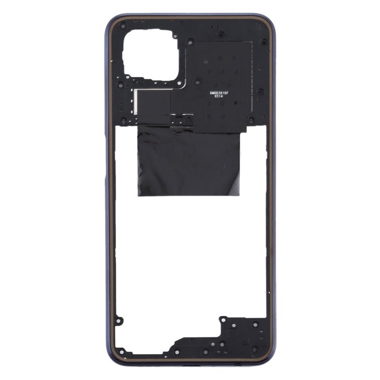 For OPPO A92s/Reno4 Z 5G PDKM00 Middle Frame Bezel Plate (Black) - Frame Bezel Plate by PMC TechLife | Online Shopping South Africa | PMC TechLife | Buy Now Pay Later Mobicred