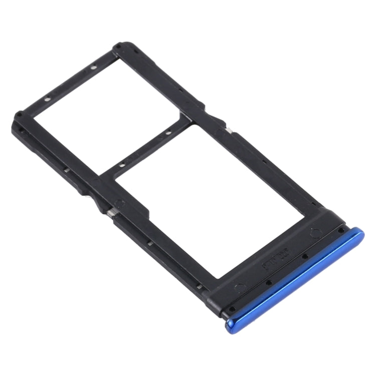 SIM Card Tray + SIM Card Tray / Micro SD Card Tray for Xiaomi Poco X3 / Poco X3 NFC(Blue) - free shipping - PMC TechLife - Order now!