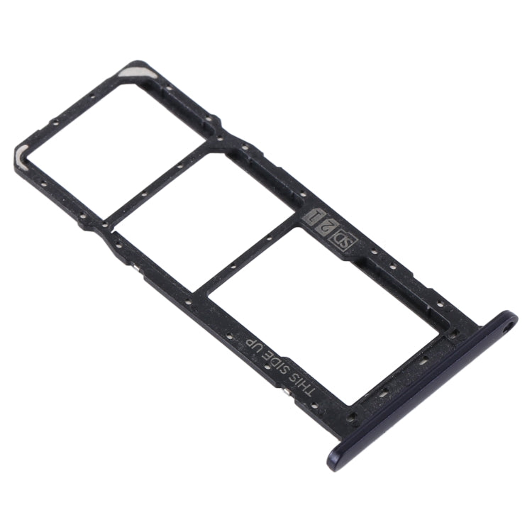 SIM Card Tray + SIM Card Tray + Micro SD Card Tray for Motorola Moto E6 Plus/Moto E6s (2020)/AGA0004/PAGA0004IN/PAGA0033IN/PAGA0033 (Black) - Card Socket by PMc TechLife | Online Shopping South Africa | PMc TechLife | Buy Now Pay Later Mobicred